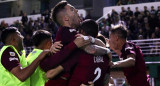 Festejo de Lanús, fútbol argentino, foto Twitter Lanús