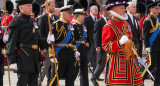 Procesión funeraria de Isabel II. Foto: Reuters.