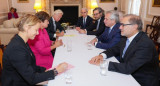 Kristalina Georgieva y Alberto Fernández en Nueva York. Foto: Presidencia.