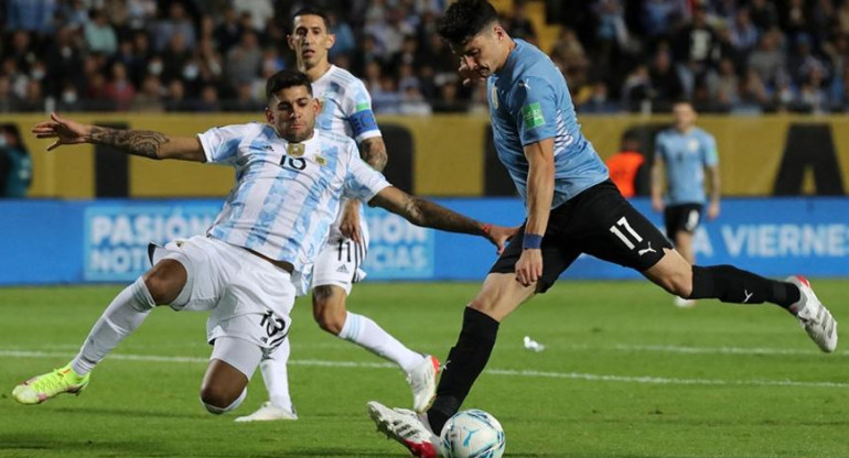 Cuti Romero, Selección Argentina. Foto: Télam