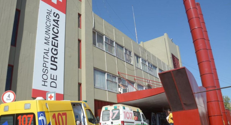 El hospital donde está internada la joven en Córdoba. Foto: Foto: Twitter/@municba.