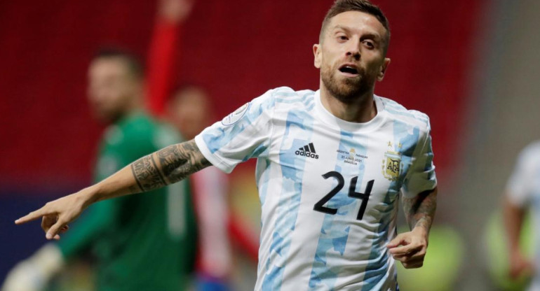 Papu Gómez, Selección Argentina. Foto: REUTERS