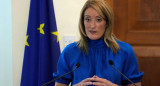 Presidenta del Parlamento Europeo, Roberta Metsola, REUTERS