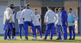 Entrenamiento de Boca, fútbol, NA