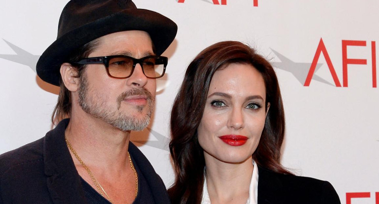 Angelina Jolie y Brad Pitt. Foto: Reuters.