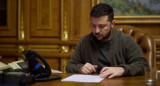 Volodímir Zelenski, presidente de Ucrania. Foto: NA.