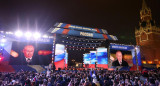 Vladimir Putin en su discurso por la anexión_ Reuters