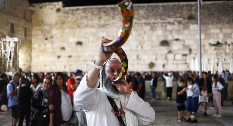 Yom Kippur en Israel. Foto: Reuters.