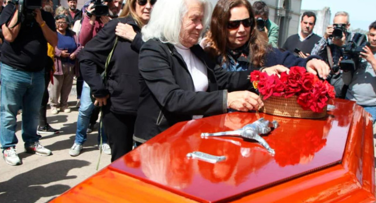 El funeral de César Mascetti. Foto: RS.