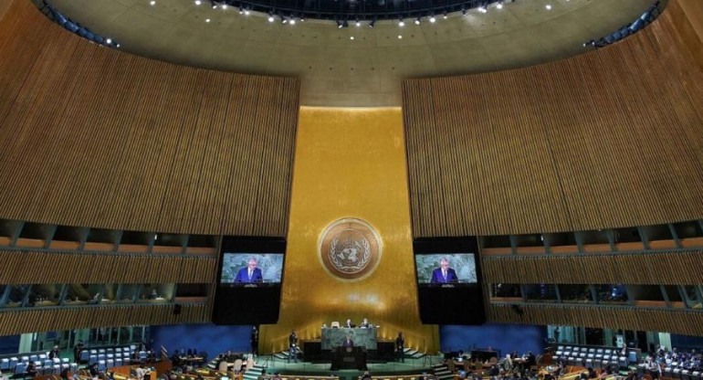 Votación en la ONU sobre violaciones a los DDHH en Venezuela. Foto: REUTERS.
