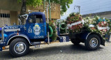 Último adiós al hincha de Gimnasia. Foto: NA