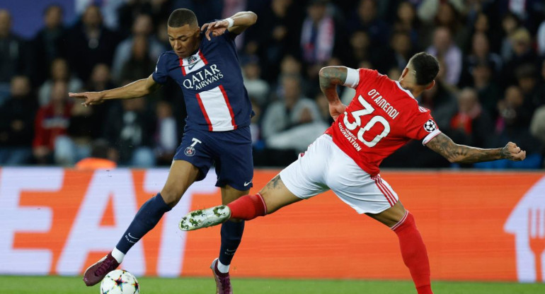 Champions League, PSG vs. Benfica. Foto: NA.