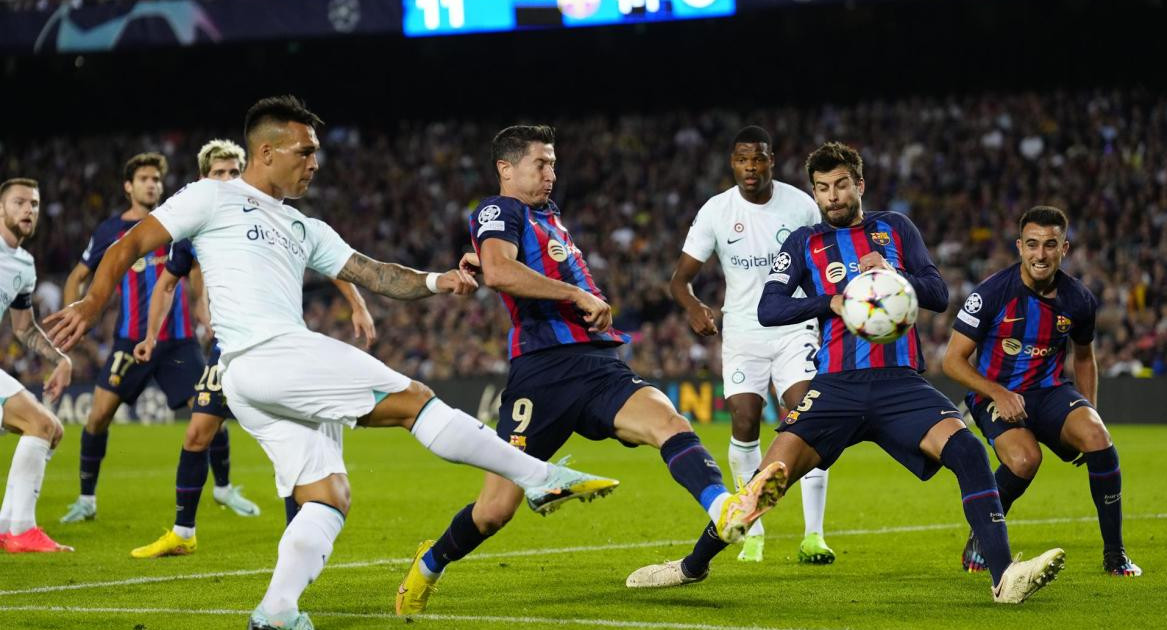 Champions League, Barcelona vs. Inter. Foto: EFE.