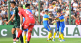 Liga Profesional de Fútbol, Sarmiento vs. Boca. Foto: Telam.