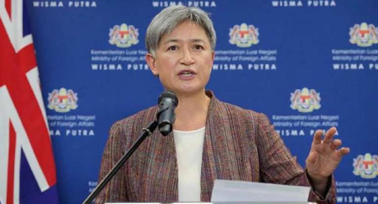 Penny Wong, ministra de Relaciones Exteriores australiana