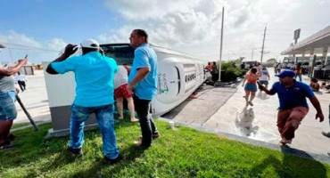 Accidente en Punta Cana. Foto: Twitter