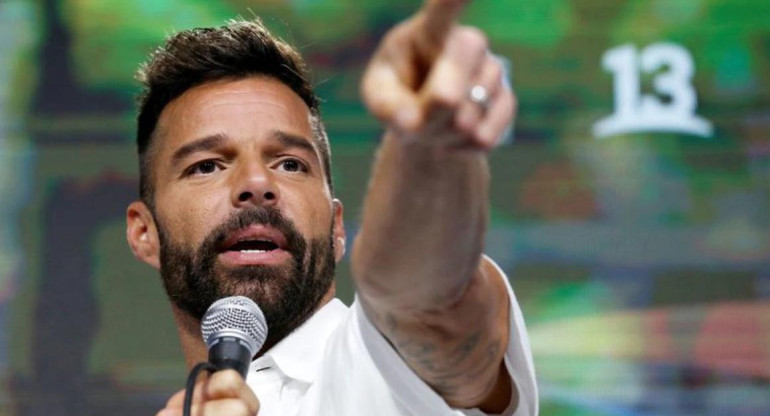 Ricky Martin, cantante. Foto: REUTERS