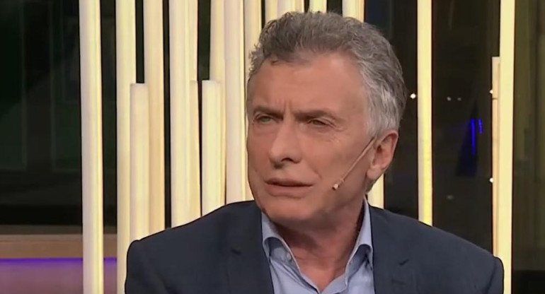 Mauricio Macri, foto captura TV TN