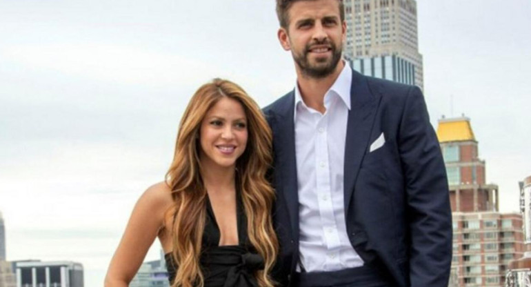 Shakira y Piqué. Foto: NA.