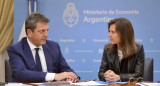 Sergio Massa y Fernanda Raverta. Foto: Twitter @SergioMassa