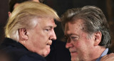 Donald Trump y su exasesor Steve Bannon. Foto: REUTERS