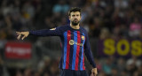 Gerard Piqué vs. Villarreal. Foto: EFE.