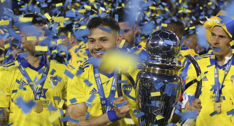 Festejo de Boca, campeonato, NA