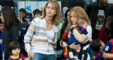 Shakira con su exsuegra. Foto: Gentileza Diario AS.