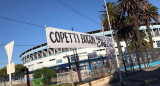 Pasacalles contra jugadores de Racing. Foto: Télam