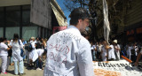 Protesta de médicos residentes. Foto: Télam