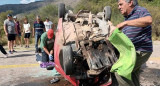 Accidente en Altas Cumbres. Foto: Gentileza de Cadena3