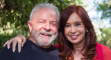 Lula y Cristina Kirchner. Foto: Twitter @CFKArgentina.