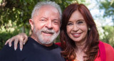 Lula y Cristina Kirchner. Foto: Twitter @CFKArgentina.