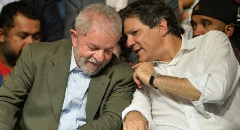Lula y Fernando Haddad, NA