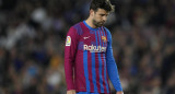 El retiro de Gerard Piqué. Foto: EFE.