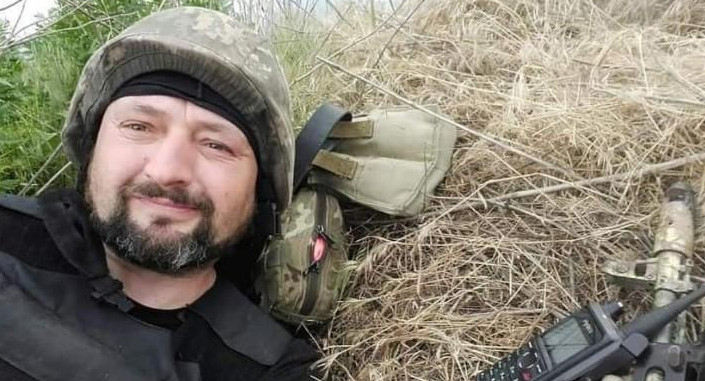 El ucraniano que vivía en Calafate y volvió a luchar en Ucrania_Facebook/Grig Cozma