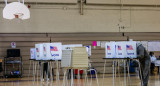 Votación en Estados Unidos. Foto: Télam