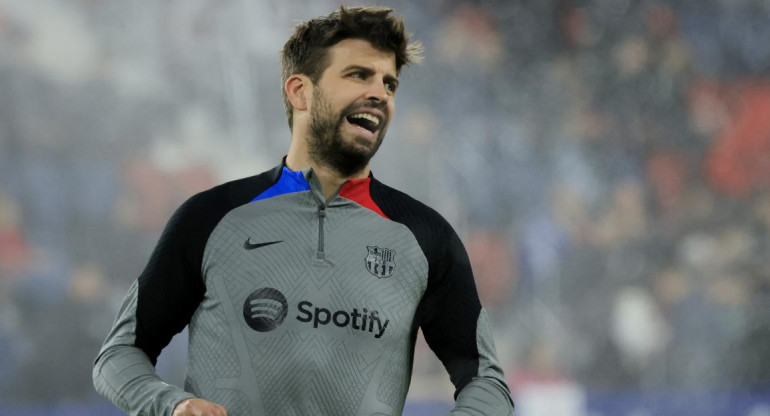 Gerard Piqué, futbolista. Foto: REUTERS