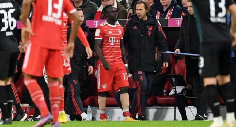 Sadio Mané, jugador del Bayern. Foto: REUTERS