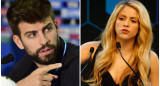 Gerard Piqué y Shakira. Fotos: NA - Reuters