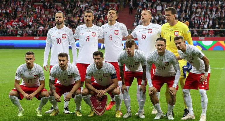 Selección de Polonia. Foto: REUTERS.