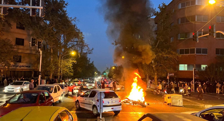 Protestas en Irán_Reuters