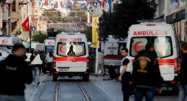 Fuerte explosión en Estambul mató a más de seis personas y dejó a 53 heridos. Foto: Reuters.