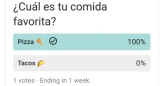 Encuestas, la nueva opción de WhatsApp. Foto: Captura de pantalla