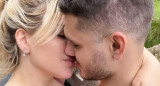 Wanda Nara y Mauro Icardi. Foto: Instagram/mauroicardi.