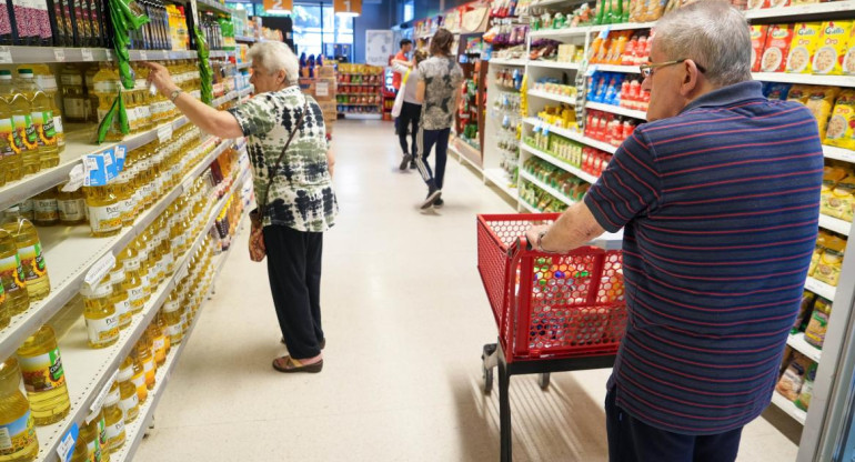 Inflación, supermercado, consumo, frutas y verduras NA	