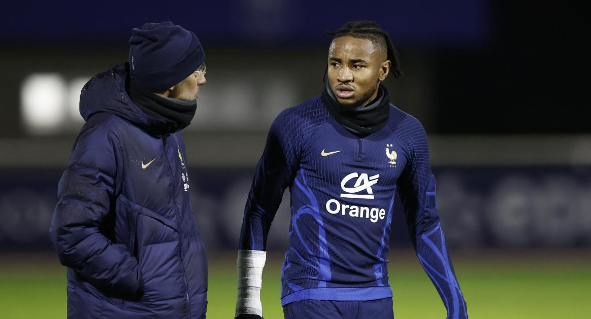 Christophe Nkunku en Francia. Foto: REUTERS.