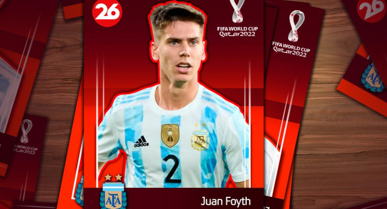 Mundial Qatar 2022, Canal 26, perfil, Juan Foyth