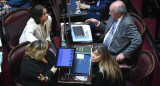 Debate en el Senado por el Presupuesto 2023. Foto: Telam.