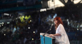 Cristina Kirchner en el Día de la Militancia. Foto: Frente de Todos	